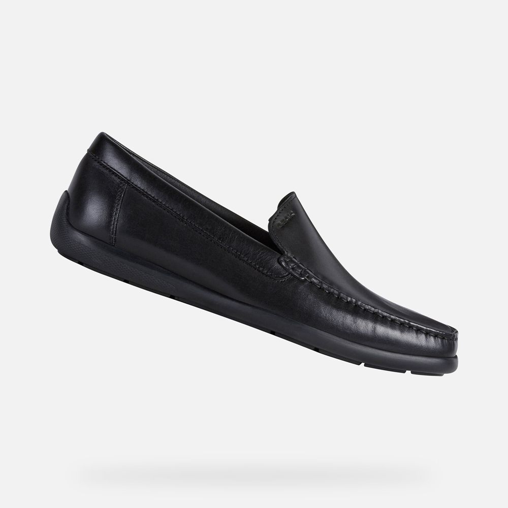Geox Erkek Loafers Siyah - Devan - YKG-438679
